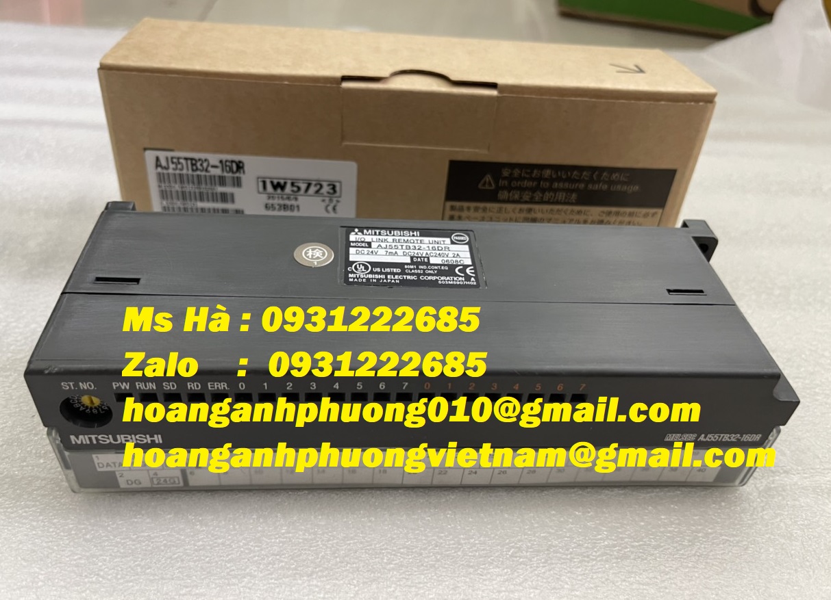 AJ55TB32-16DR, MITSUBISHI, bộ mô đun melsec A series